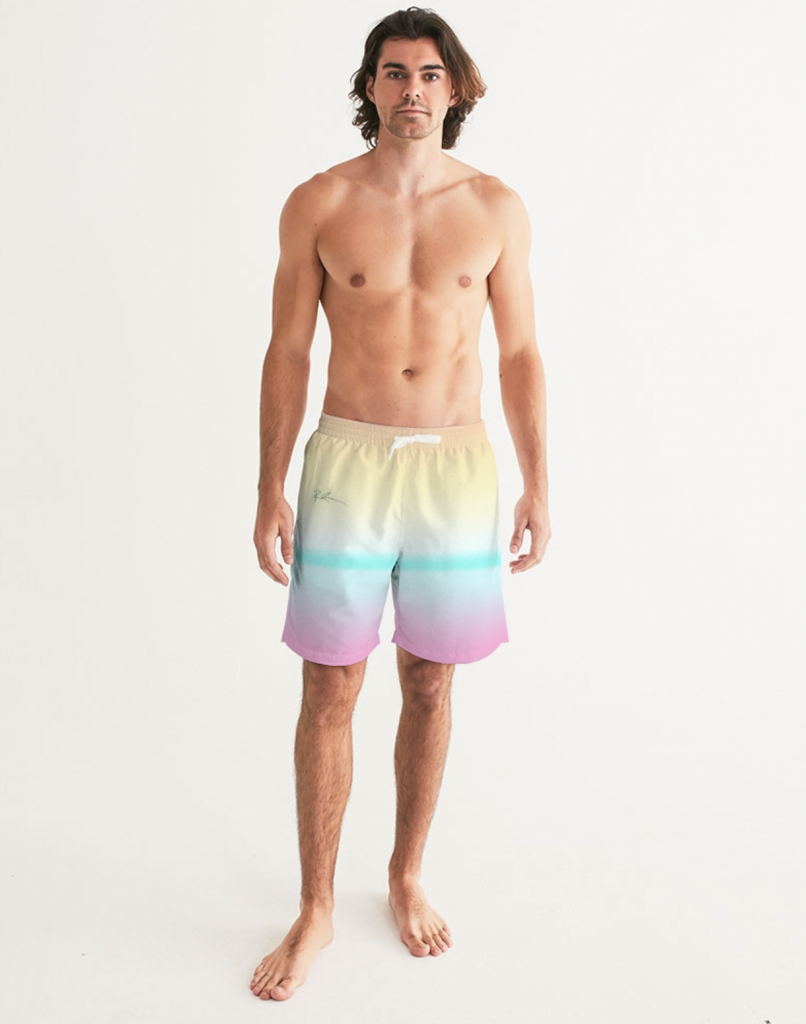 “miami Modest” Mens Swim Trunk